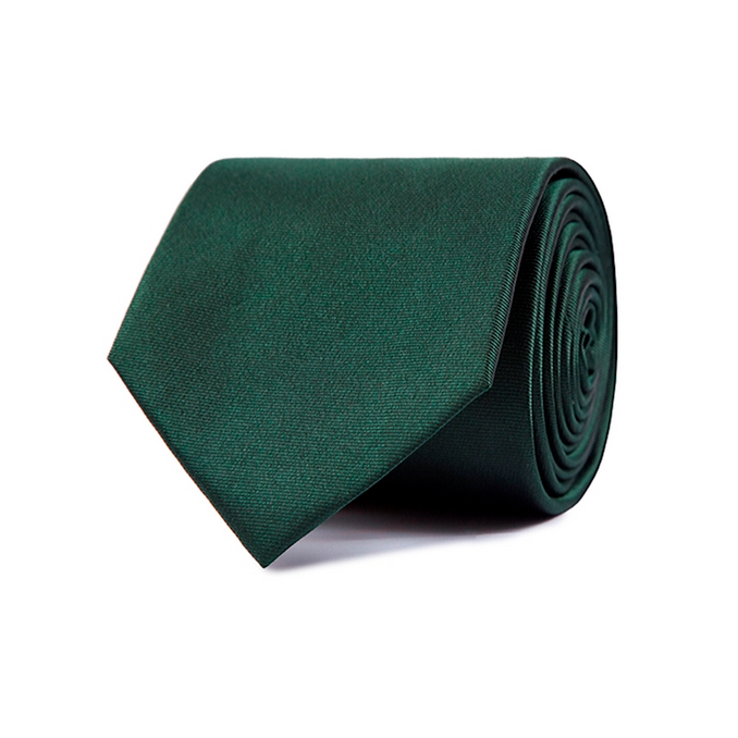 Corbata Lisa (Verde oscuro)
