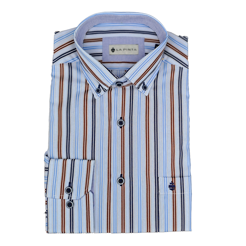 Camisa Celda Rayas Multicolor III