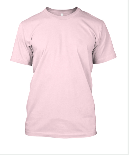 Camiseta lisa - Rosa