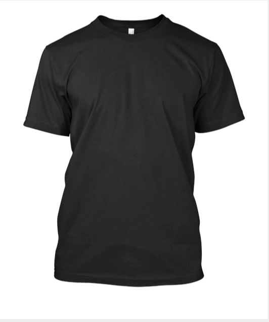 Camiseta lisa - Negra