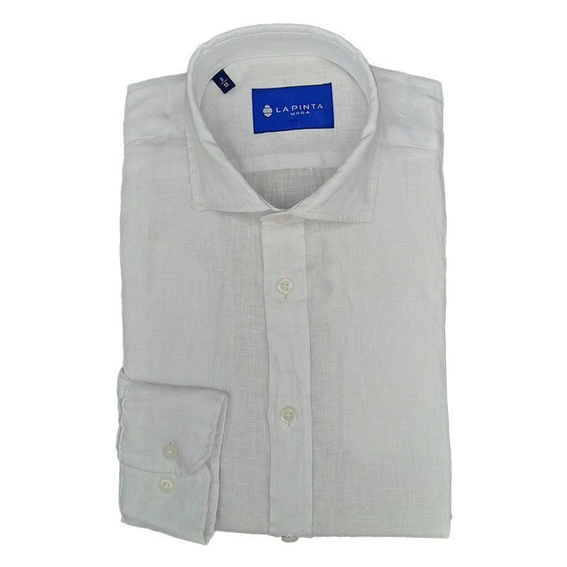 Camisa de Lino (Blanco)