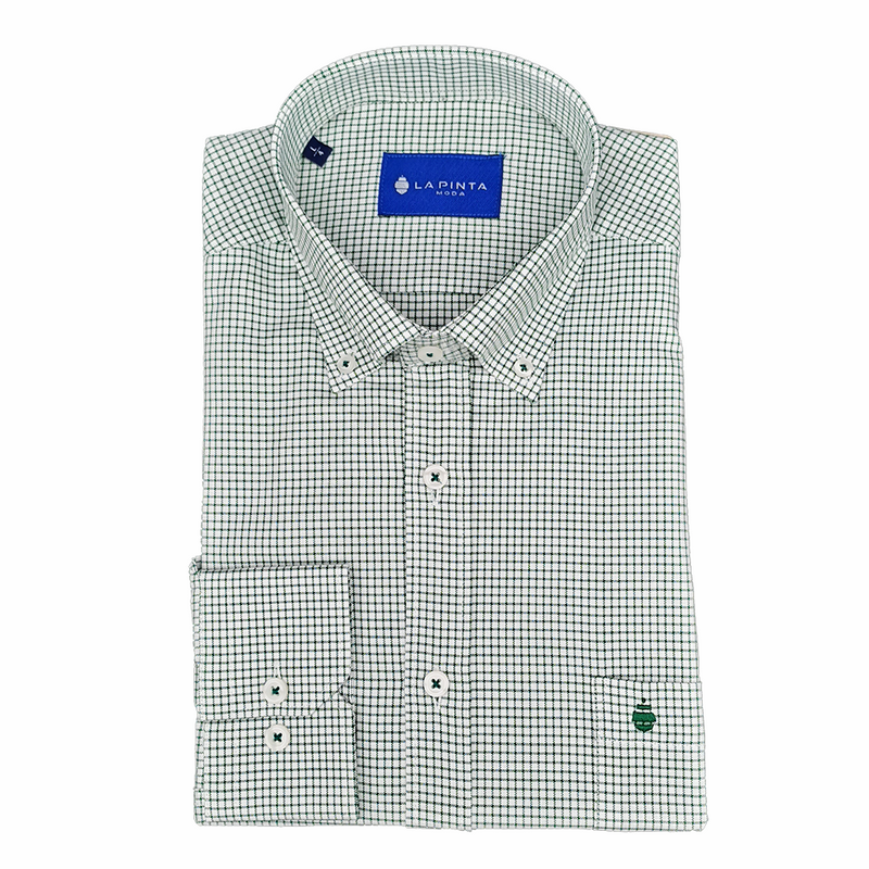 Camisa Celda Pequeña (Verde)
