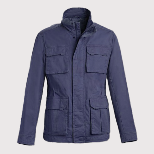 Parka ligera (Azul)