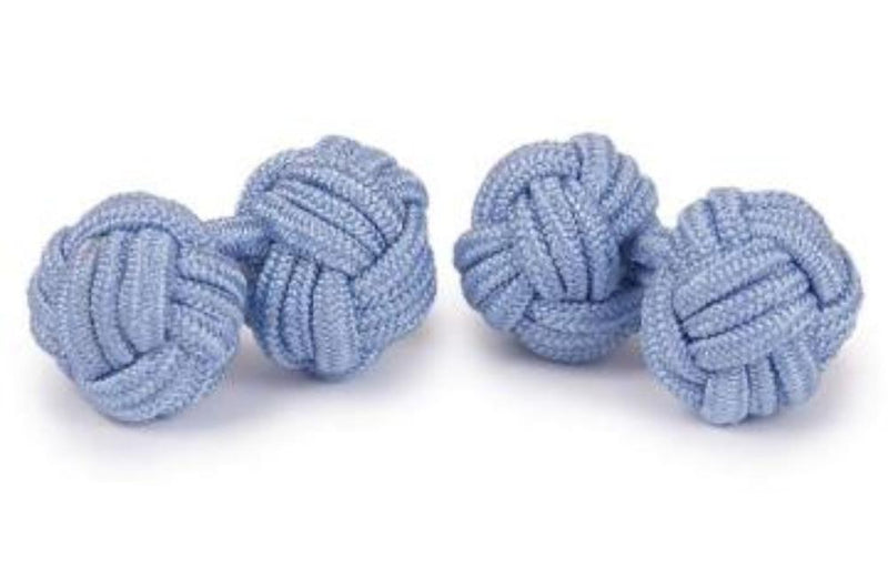 Gemelo Bola Liso (Azul Celeste)