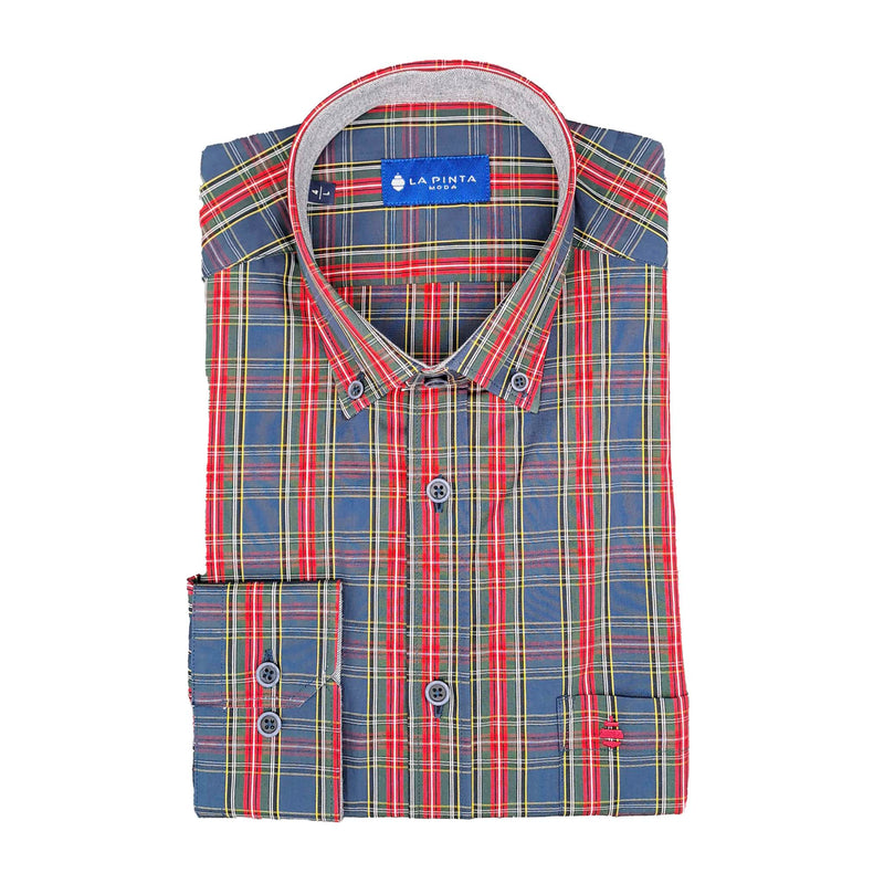 Camisa Cuadros Escocesa