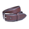 Cinturón Liso Piel 505 (Marrón)