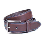 Cinturón Liso Piel 505 (Marrón)