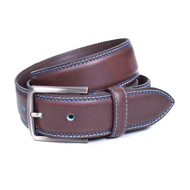 Cinturón Liso Piel 505 (Marrón)