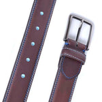 Cinturón Liso Piel 505 (Marrón)