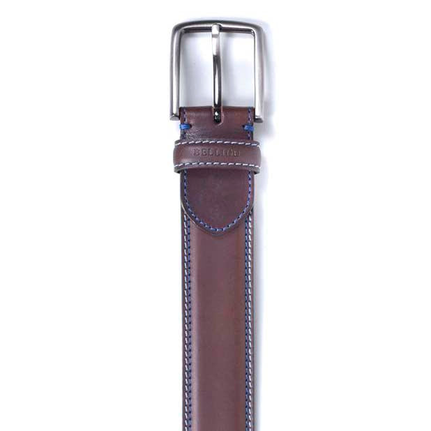 Cinturón Liso Piel 505 (Marrón)