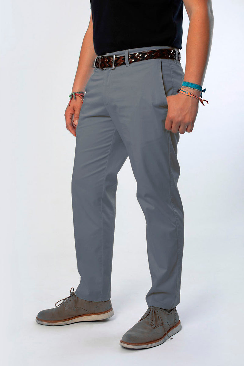 Pantalón Chino (Gris)