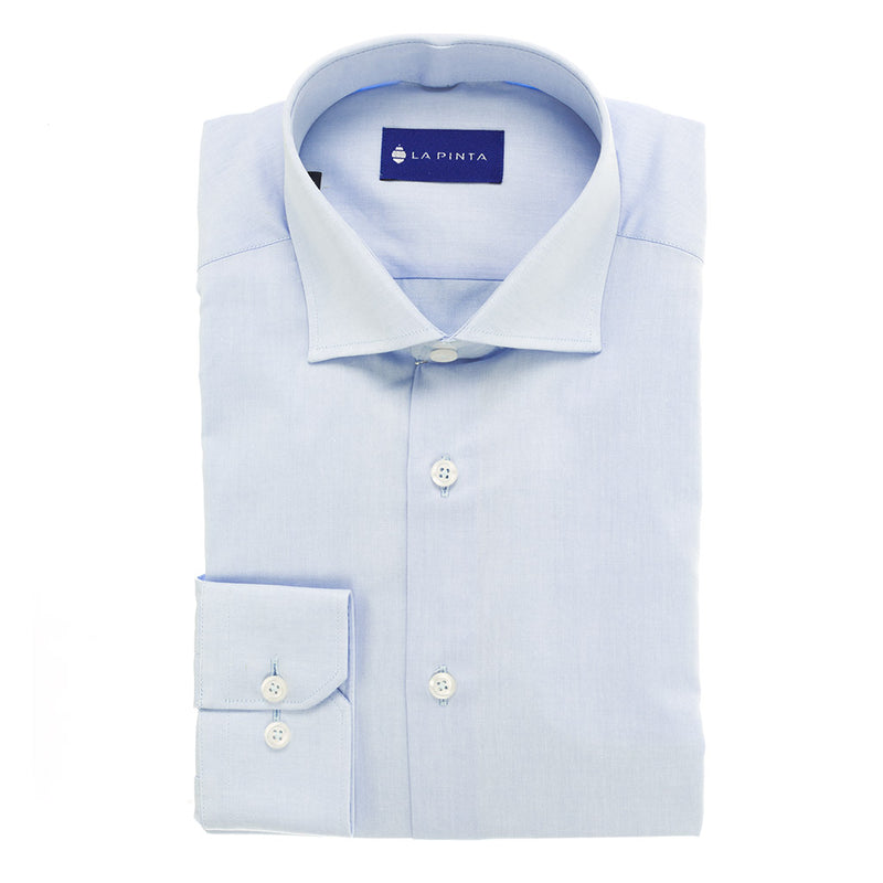 Camisa Vestir Lisa (Azul Celeste)