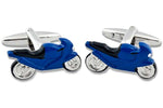 Gemelo Motocicleta (Azul)